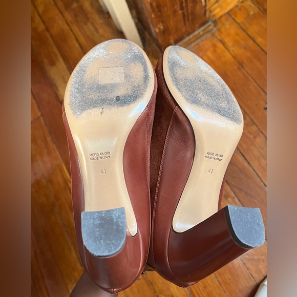 Michel Vivien Chausseur A Paris: Genuine Suede and Leather Boots - Picture 4 of 7